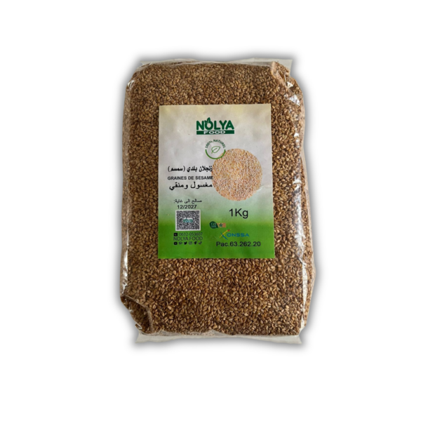 GRAINE DE SESAME زنجلان بلدي منقي